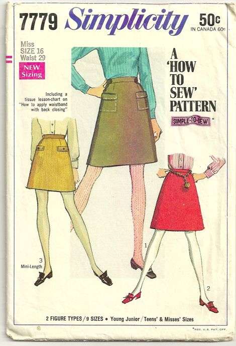 short and 34 length sleeves Size 18 12 Bust 39 Simplicity Pattern 6057  1960/'s One-Piece Dress sized petite women slim gathered skirt
