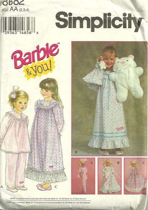 Vintage Barbie Sewing Patterns! 
