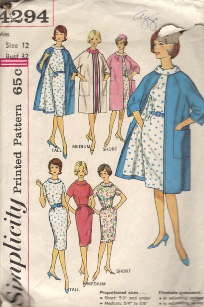 Vintage 1950'S Asian Capri Outfit Pattern - Size 12 - Simplicity 1812